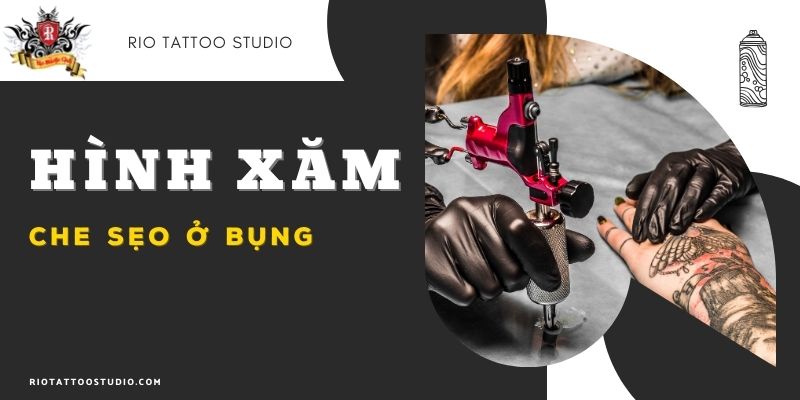 Top 10 hình xăm bụng che sẹo đẹp nhất