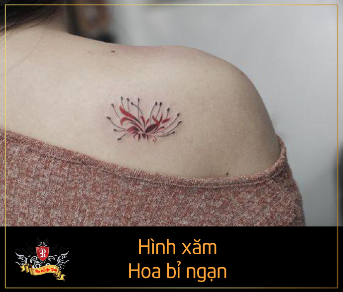 Hình Xăm Hoa Bỉ Ngạn 